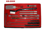 22pcs Gun Cleaning Kits - KS-22CK