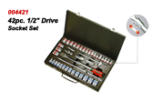 42pc. 1/2" Drive Socket Set.