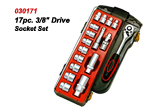17pc. 3/8" Drive Socket Set